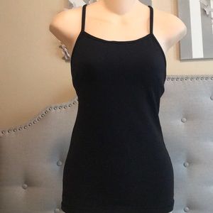 Women size for Lululemon Y tank top black